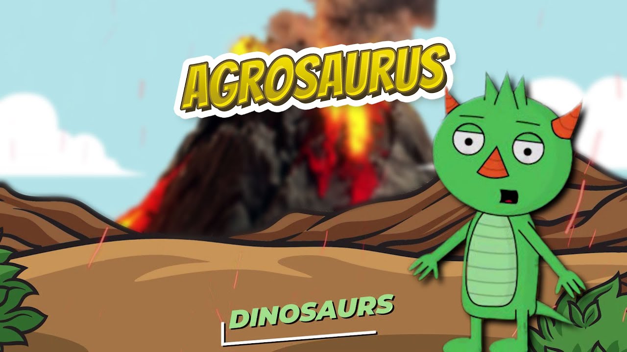Agrosaurus 🦖🌴 DINOSAURS 🌴🦖