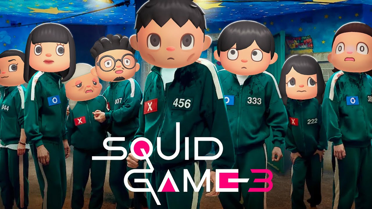 Squid Game 3 - Jump Rope Song | Animal Crossing Cover by Maedong
