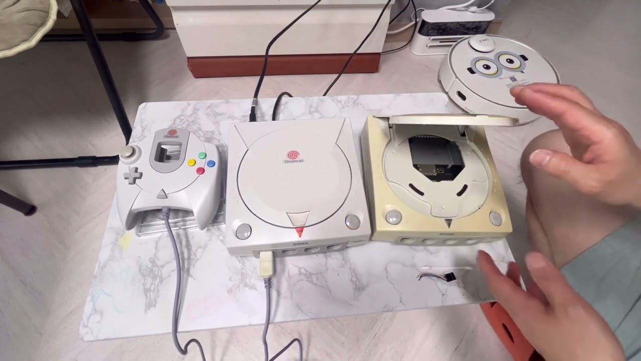 (고고레트로) 드림캐스트 가지고 놀아보기! 포천겜맨님! 협찬 및 궁전소개 Dream cast sega GDEMU
