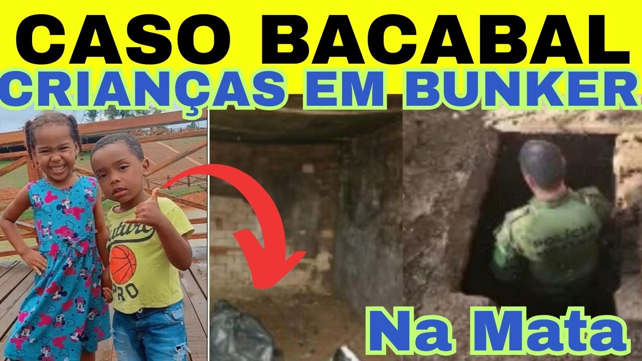 URGENTE CASO BACABAL CRIAN&Ccedil;AS EM BUNKER NA MATA NAS BUSCAS