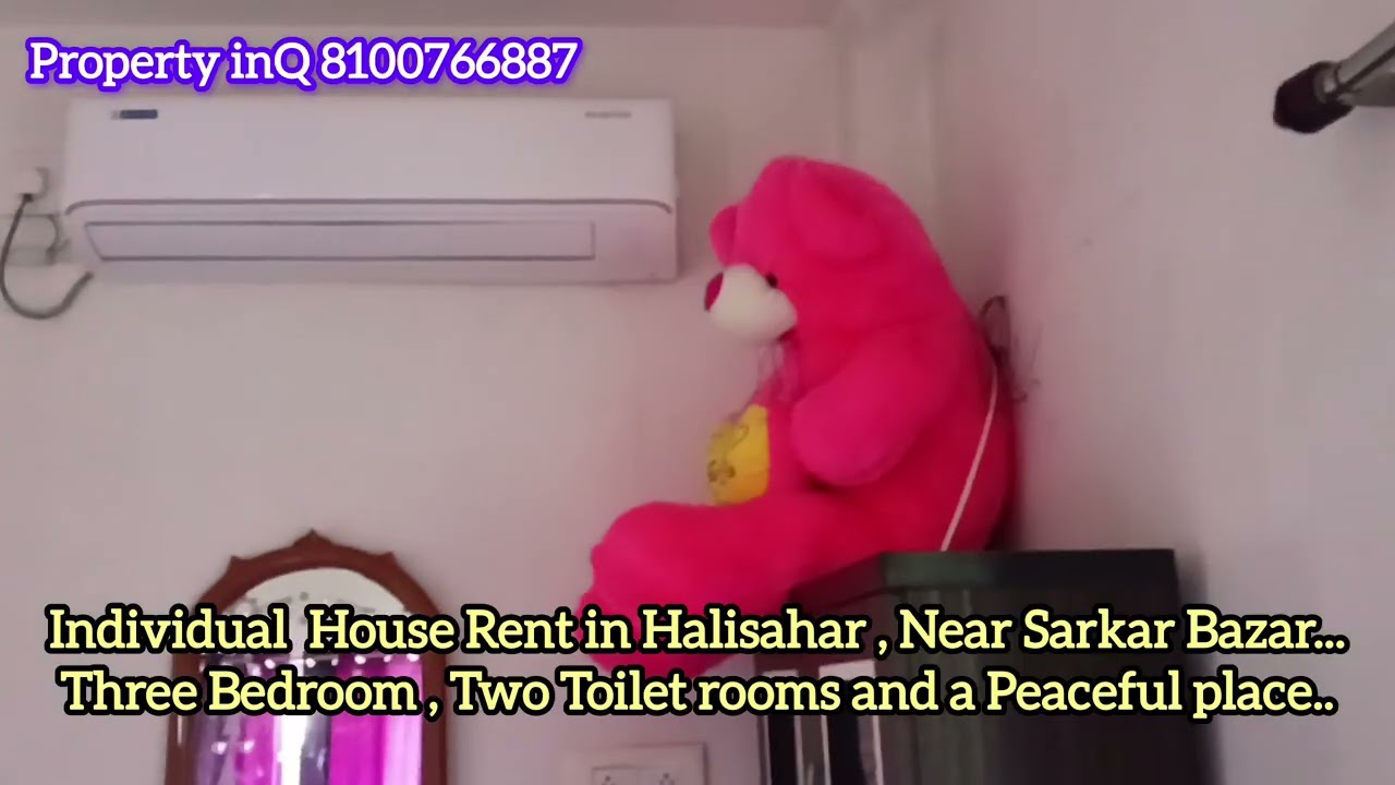 Individual  House Rent in Halisahar , Near Sarkar Bazar...Three Bedroom , Two Toilet rooms.....