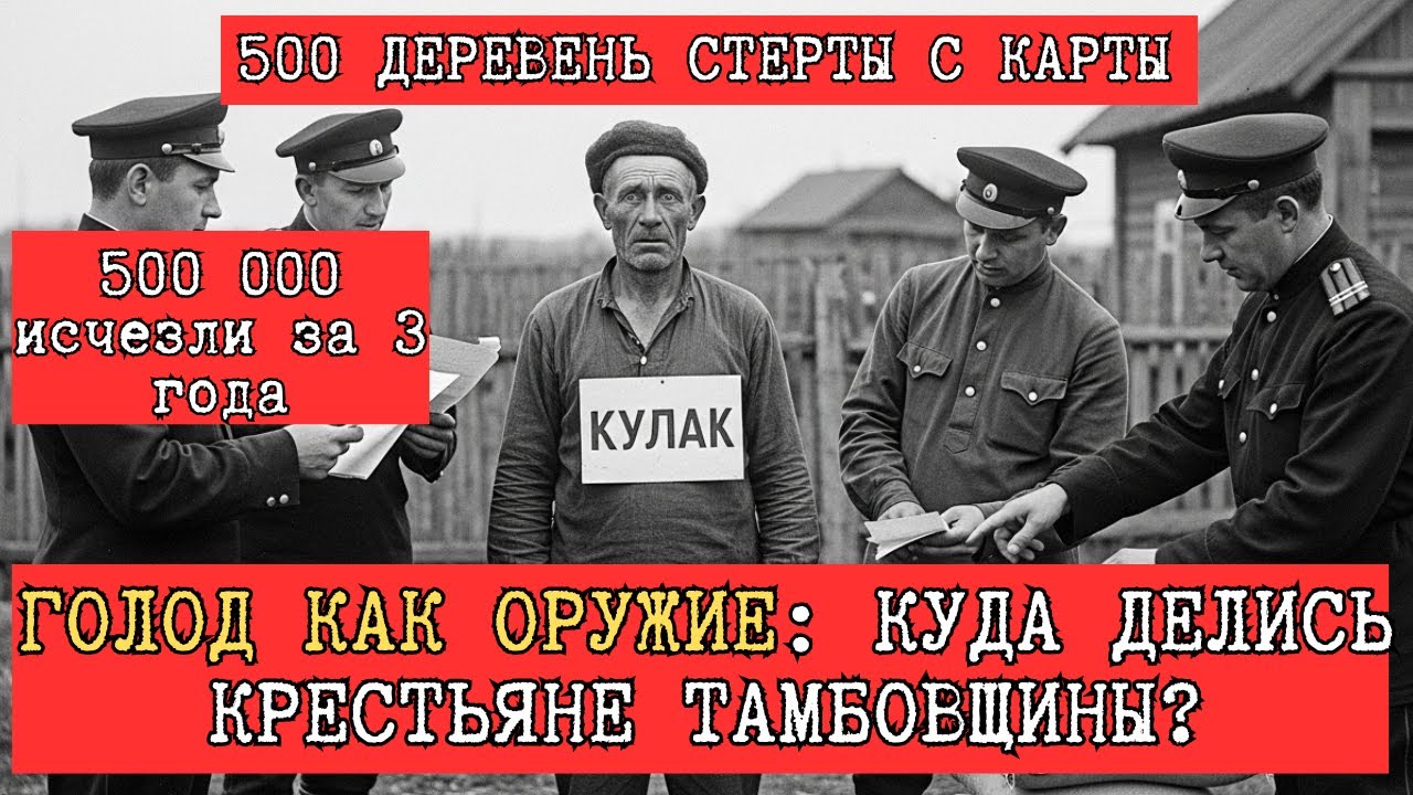 “МЫ ПРОСИЛИ ХОТЯ БЫ ЗЕМЛЮ” | История расстрелянных крестьян Тамбовщины | Реальная история