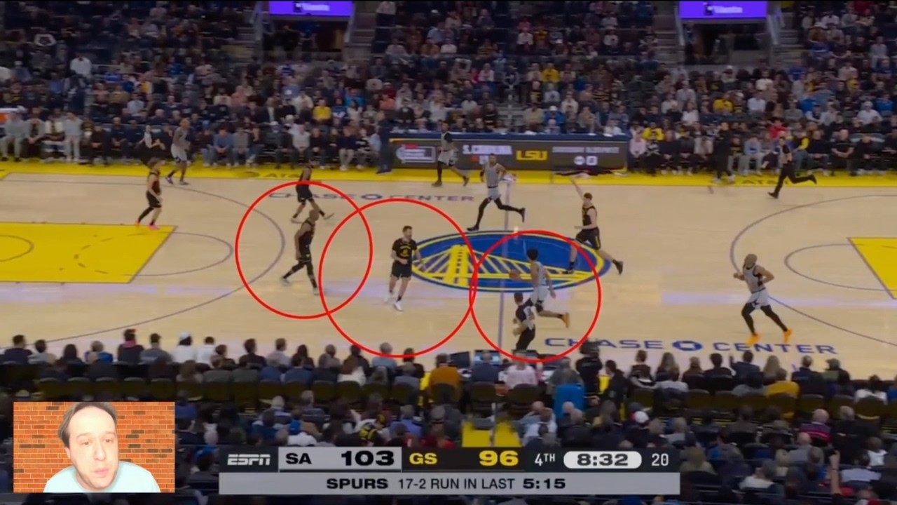 STEVE KERR is a half wit who is destroying society at large vs. SPURS