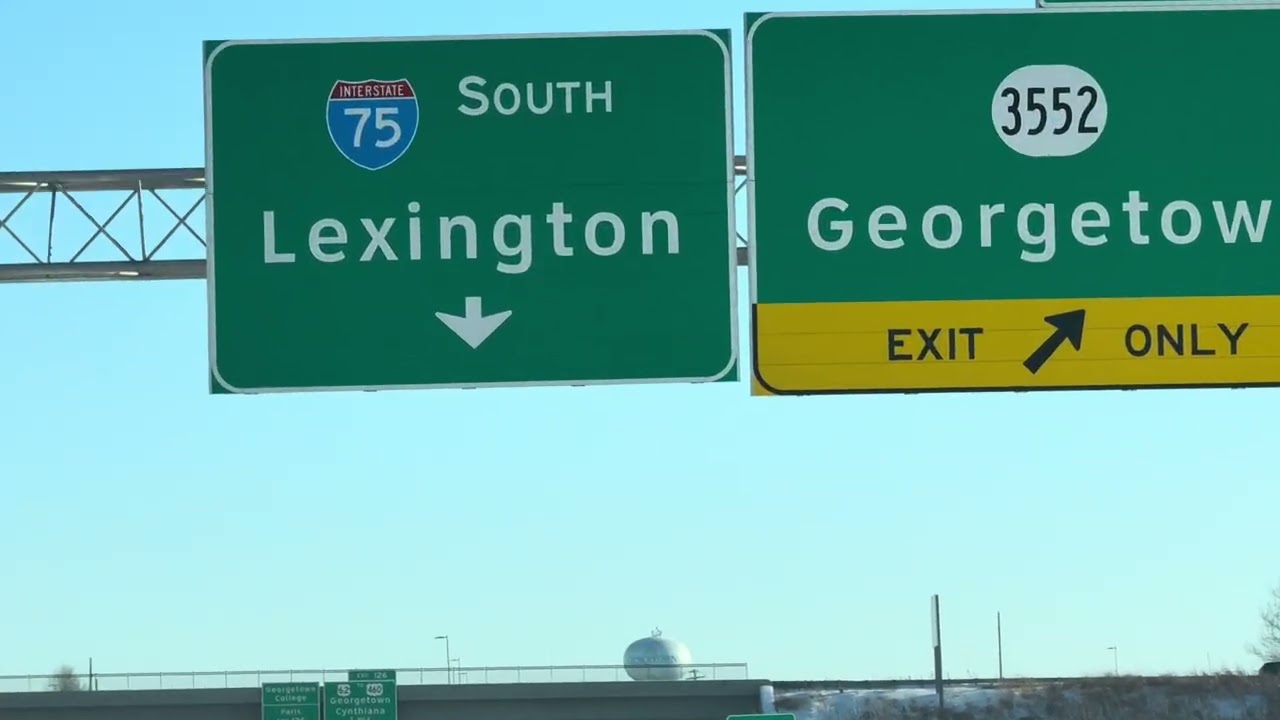 On the way-interstate -75 highway Kentucky. ￼