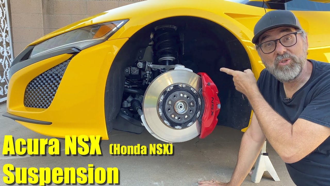 2020 Acura NSX Suspension Walkaround - A Ton Of Clever Engineering Is Hiding Behind Those Wheels