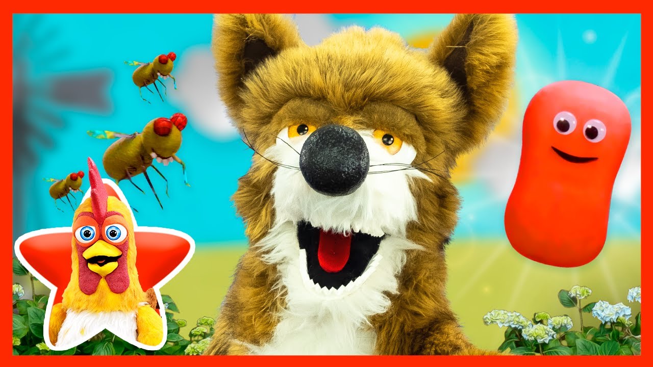 BETO THE WOLF WONT' TAKE A BATH 🐺 The Puppets of the Farm 👨‍🌾 FOR KIDS