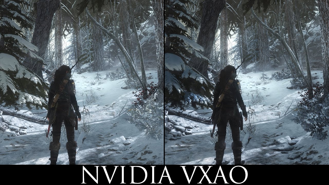 Rise of the Tomb Raider - AO Comparison (VXAO) 1440p/60fps