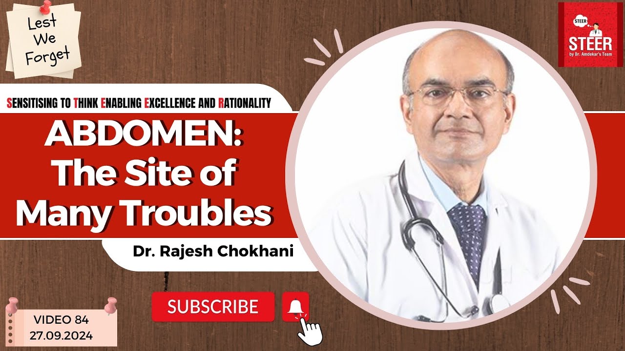 Abdomen: The Site of Many Troubles | STEER Video 84 | Lest We Forget Recap for Stomach Pain