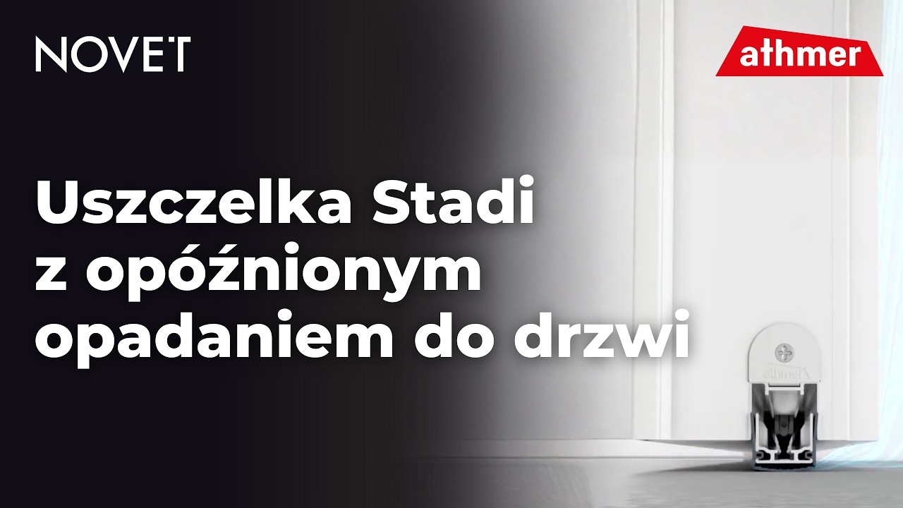 Uszczelka do drzwi z opóźnionym opadaniem | NOVET.EU
