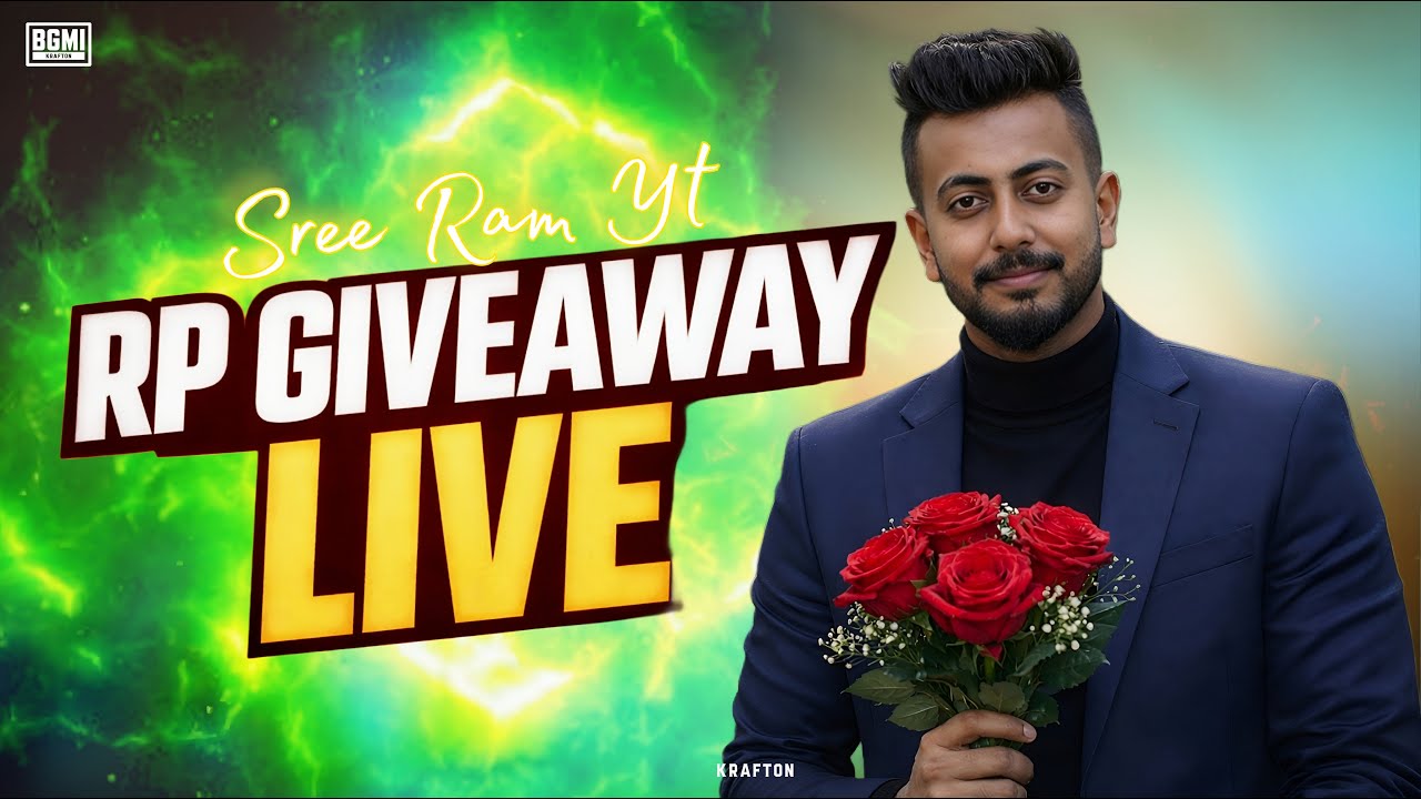 💎 LIVE RP GIVEAWAY 💎 | Watch & Win RP! | SREE RAM YT
