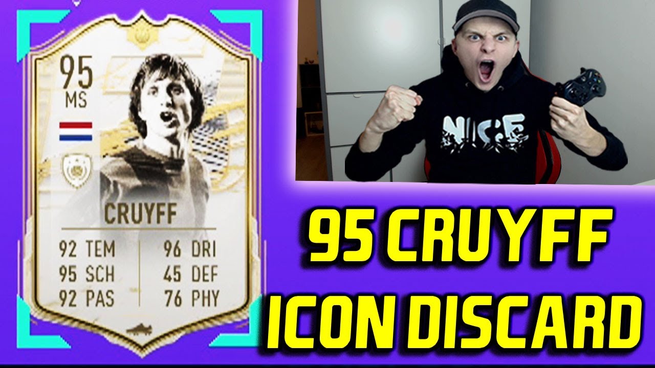 DISCARD 95 Johann CRUYFF Prime ICON MOMENTS 🔥 FIFA 22 Ultimate Team Pack Opening Animation Gameplay