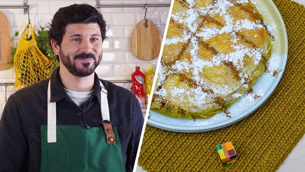 Pastilla poulet, pois cassés