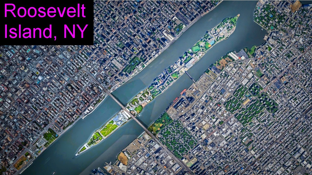 New York's Little Island - Aerial View