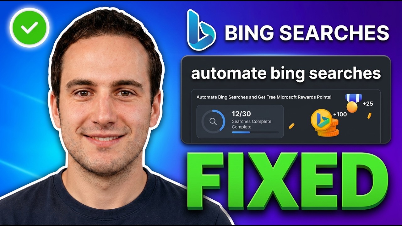 Automate Bing Searches for Free Microsoft Rewards Points (2026)