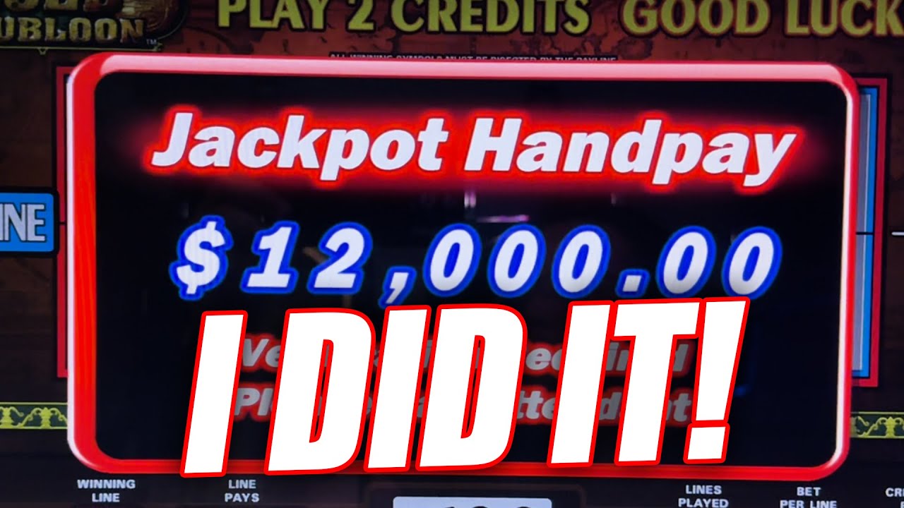 I DID IT! I WON A  HUGE JACKPOT!