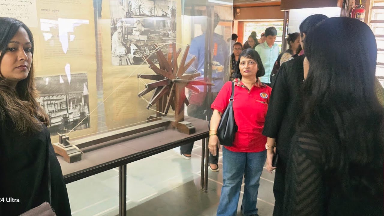 SABARMATI ASHRAM OF GANDHIJI (THE FATHER OF NATION)