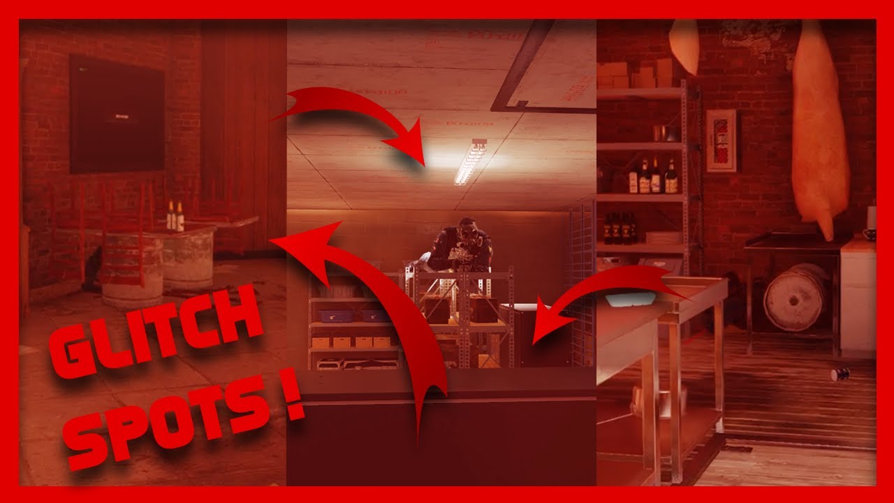 Rainbow Six Siege *BEST* Glitch And Hiding Spots On Clubhouse! (R6 Glitches)