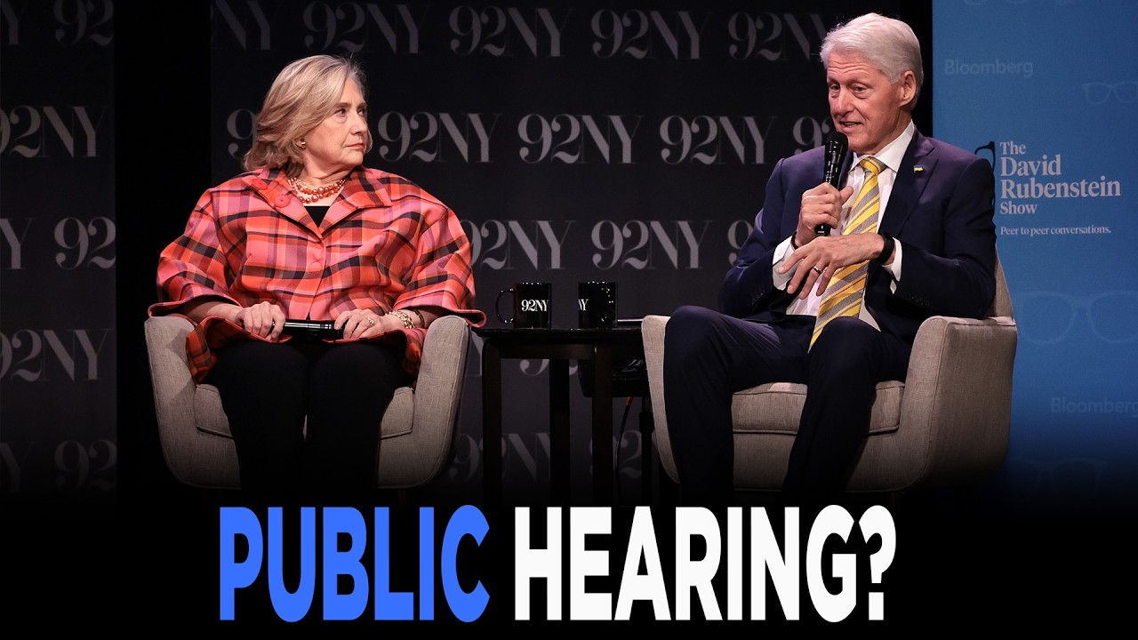 Hillary Clinton DEMANDS PUBLIC Epstein Testimony, RIPS Into House Oversight Chair | TRENDING
