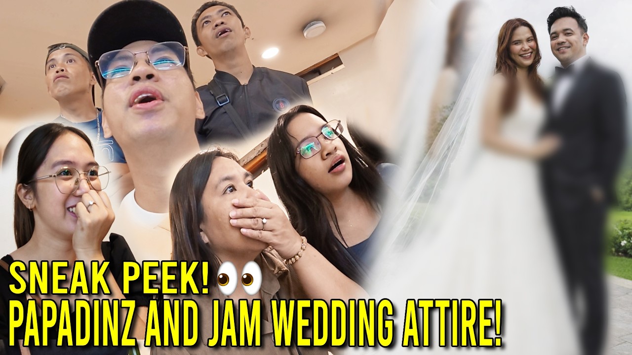 PAPADINZ AND JAM WEDDING ATTIRE SNEAK PEEK! 👀🥰