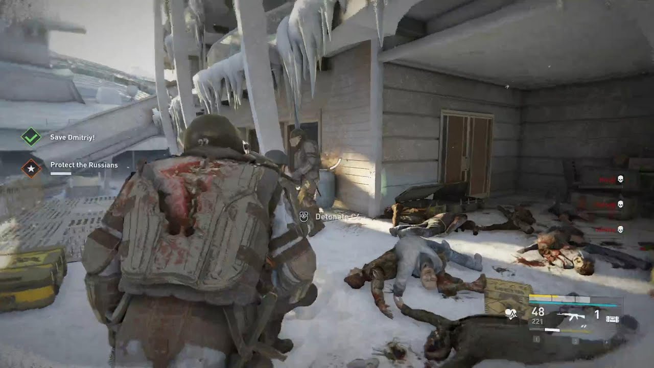 World War Z Aftermath - Extreme Hellraiser Solo One-Man Army - Kamchatka 1 (Dead of Winter)