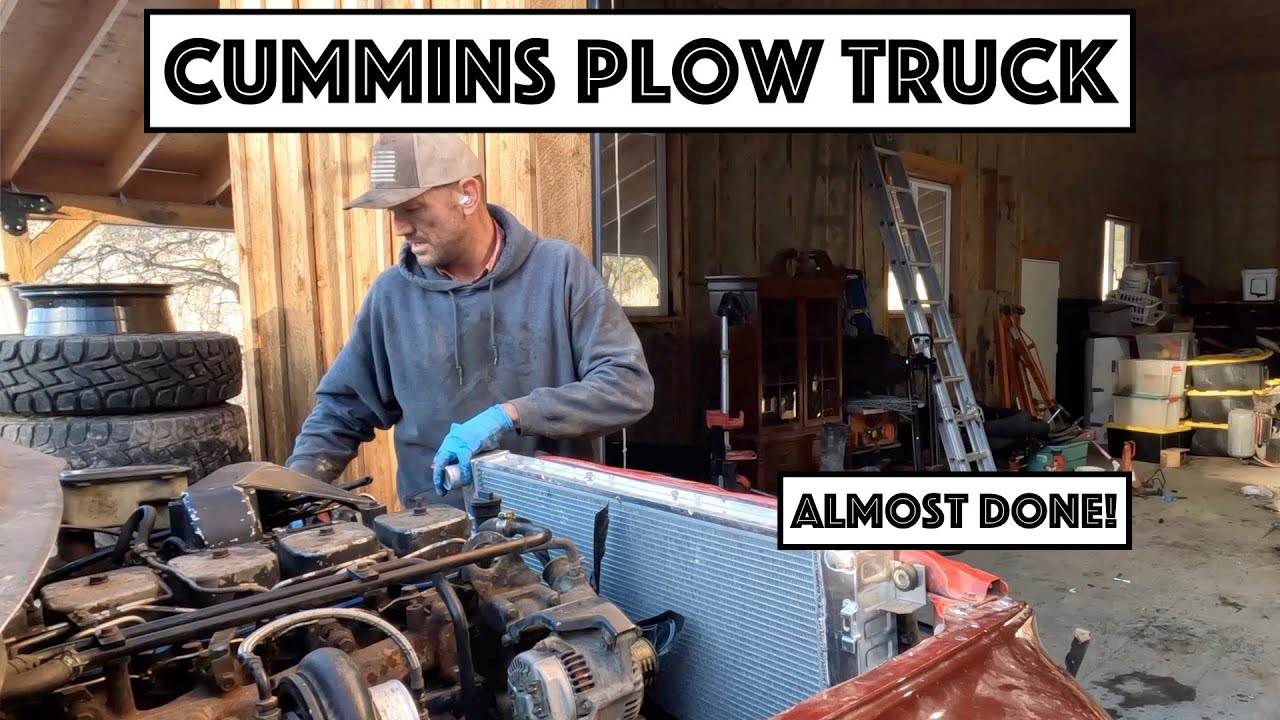 #641 - Cummins Plow Truck Is Almost Done.... It's Already Snowing Too Much!