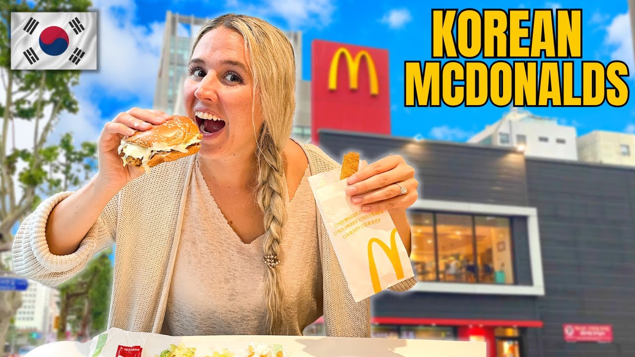Our NEW Favorite McDonald's in the WORLD! (South Korea)