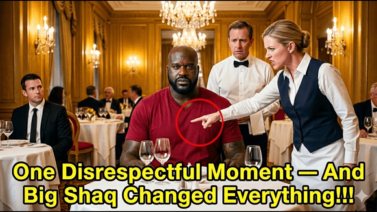 “Waiter Disrespected Big Shaq — Big Mistake. He Owns the Place.”