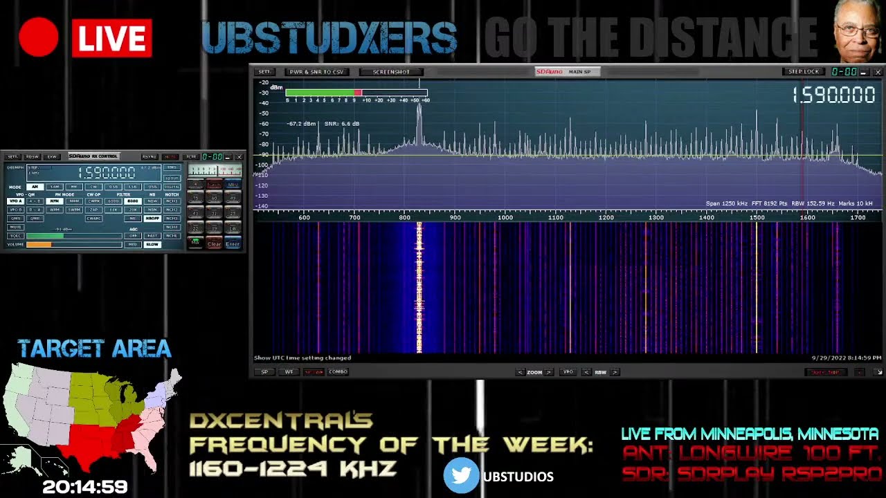Live DXing - Testing the RSP2 Pro
