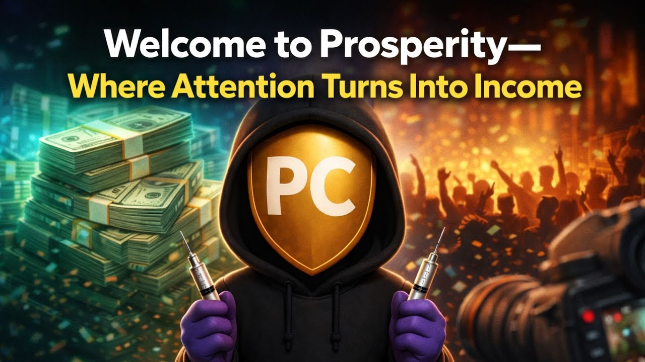 Welcome to Prosperity — Where Attention Turns Into Income