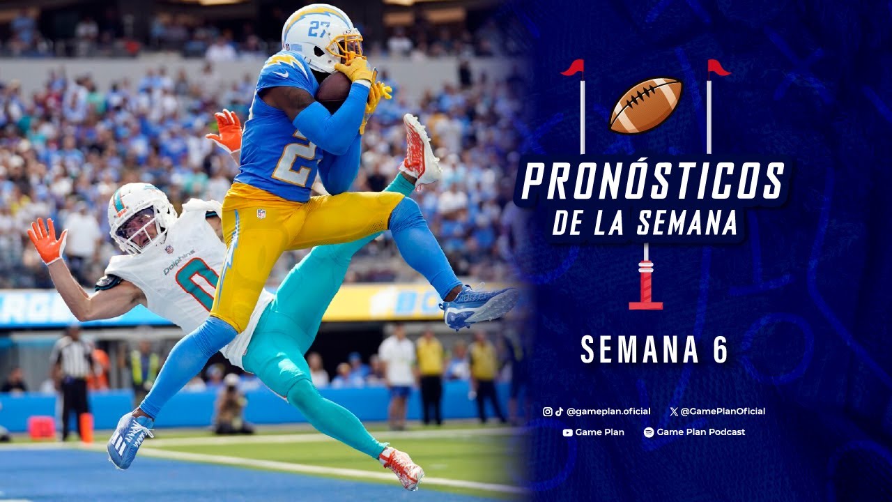 Pron&oacute;sticos NFL Semana 6 2025