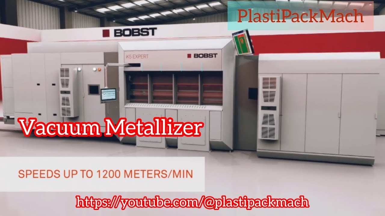 BOBST K5 Expert Vacuum Metallizer.PET,BOPP Film Vacuum Metallizer