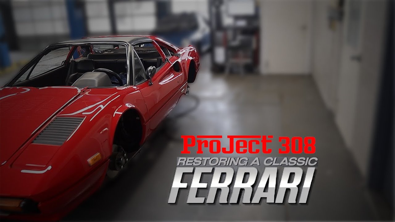 Серия видеороликов о полной реставрации Ferrari 308! Смотрите, как я возвращаю этот Ferrari к жиз...