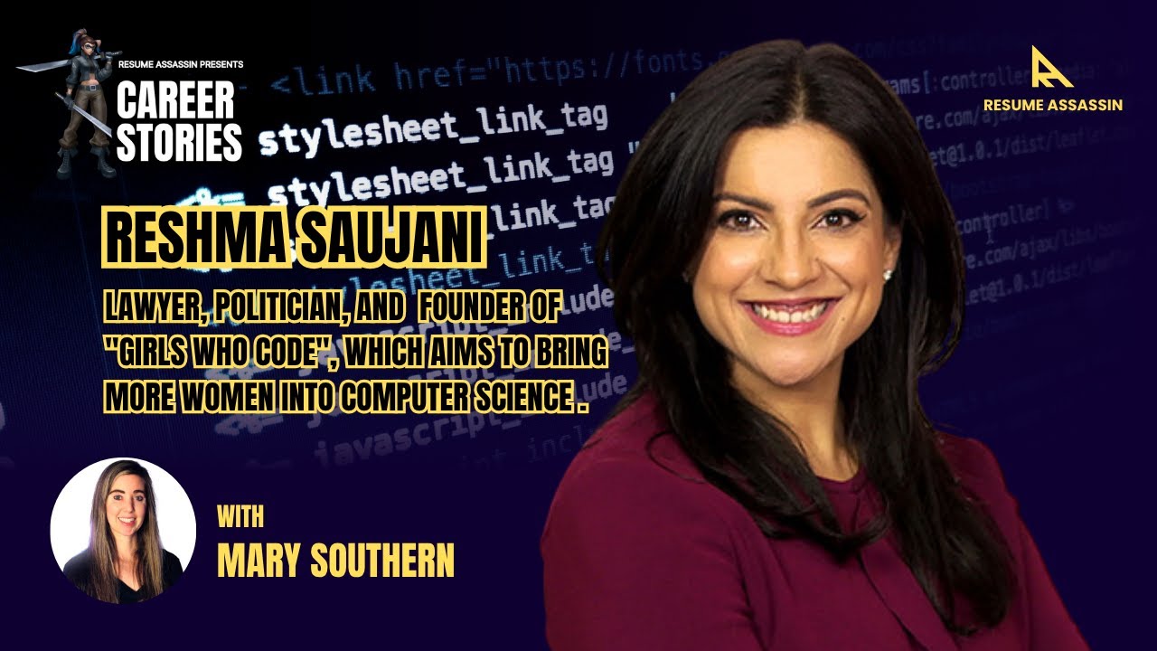 Career Stories #8: From Failure to Empowerment: Reshma Saujani's Amazing Comeback
