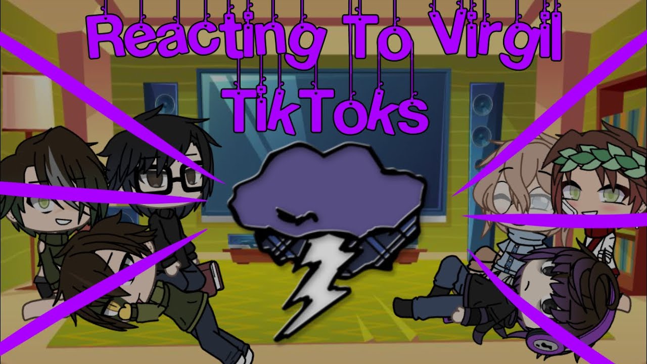 SandersSides React To; Virgil TikToks (1/8) || Gacha Life || Ozzie ||