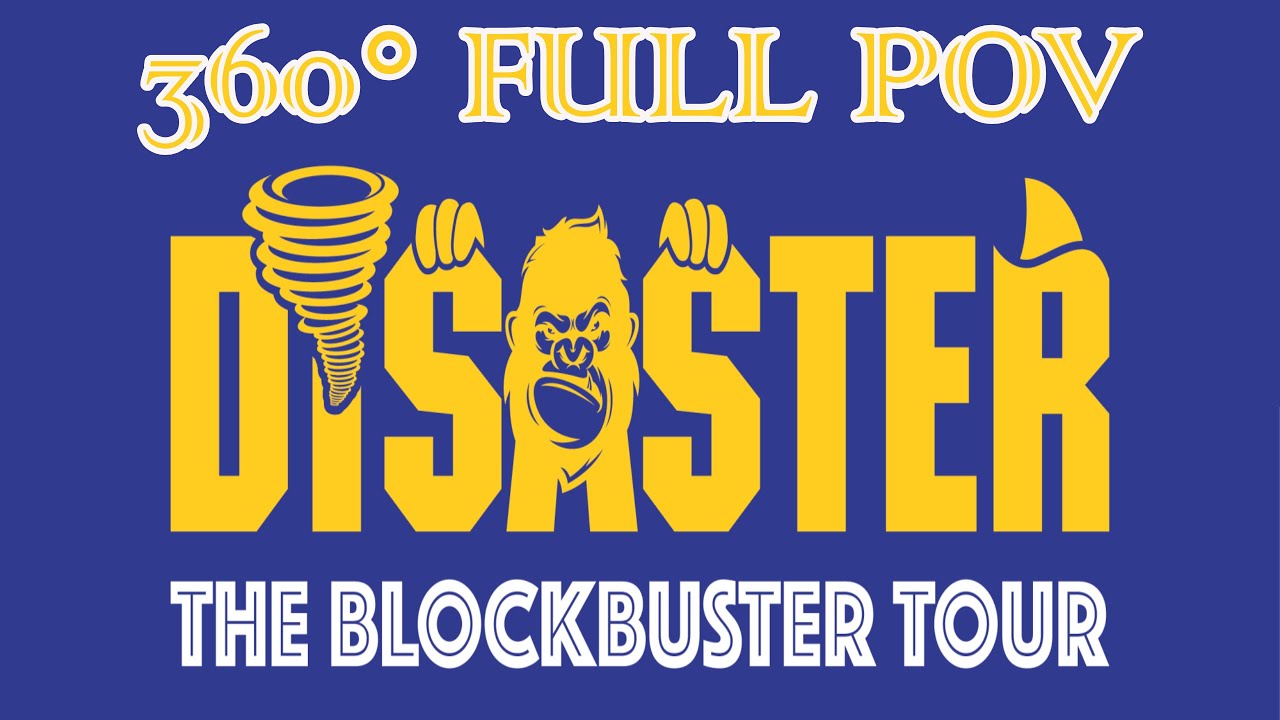 DISASTER The Blockbuster Tour - 360° FULL POV On-Ride | Movieland | Insta360 x5