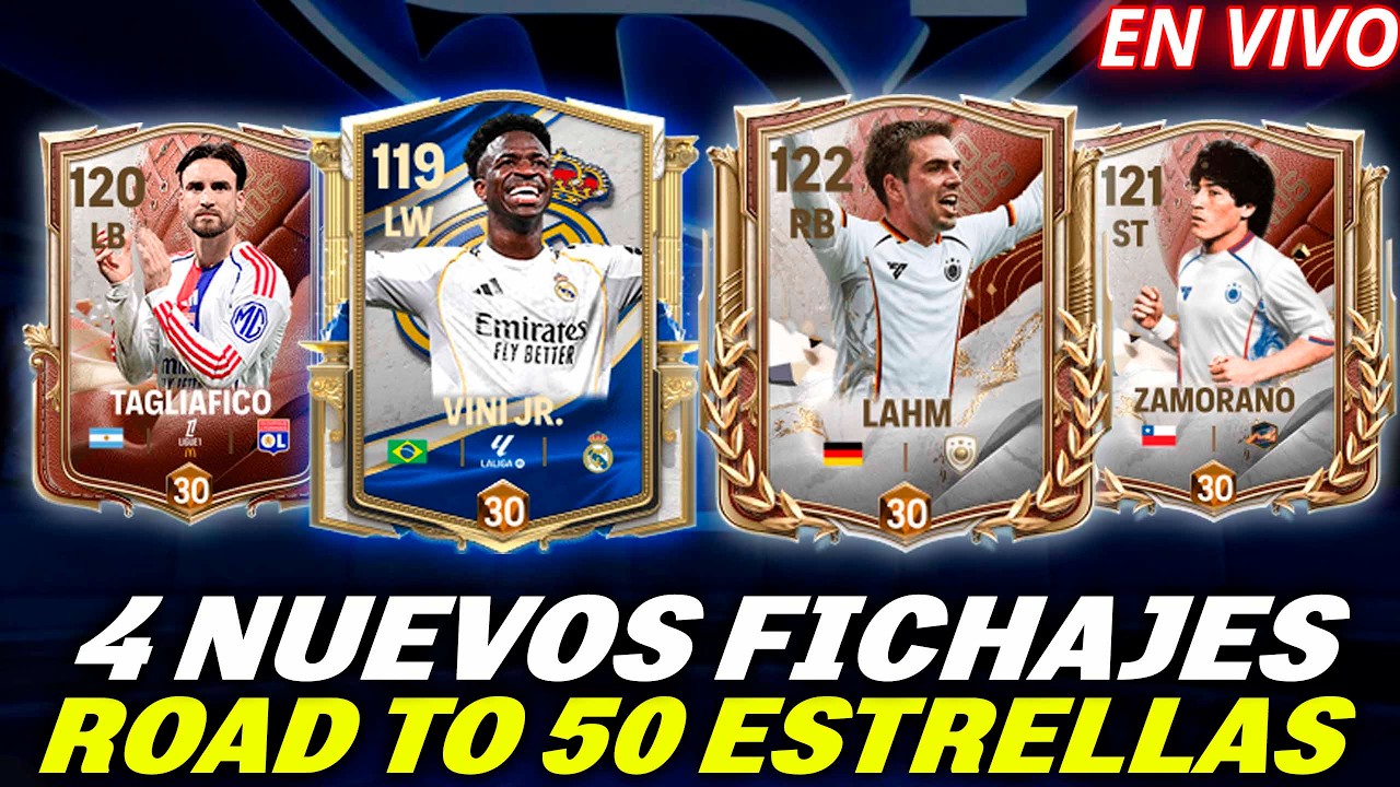 NUEVOS FICHAJES EN EL TEAM, JUGADORES SEMANA 3 SE VIENE PELE + RANK A 50 ESTRELLAS... APOYOOO BANDA