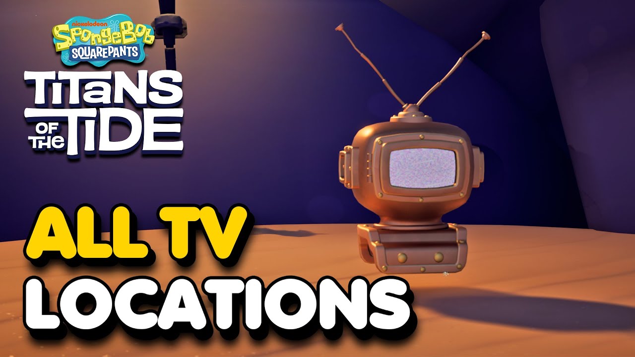 SpongeBob SquarePants: Titans of The Tide - All TV Locations