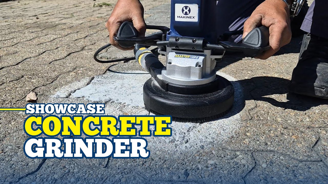 Handheld Concrete Grinder with Diamond Disc | Master Hire