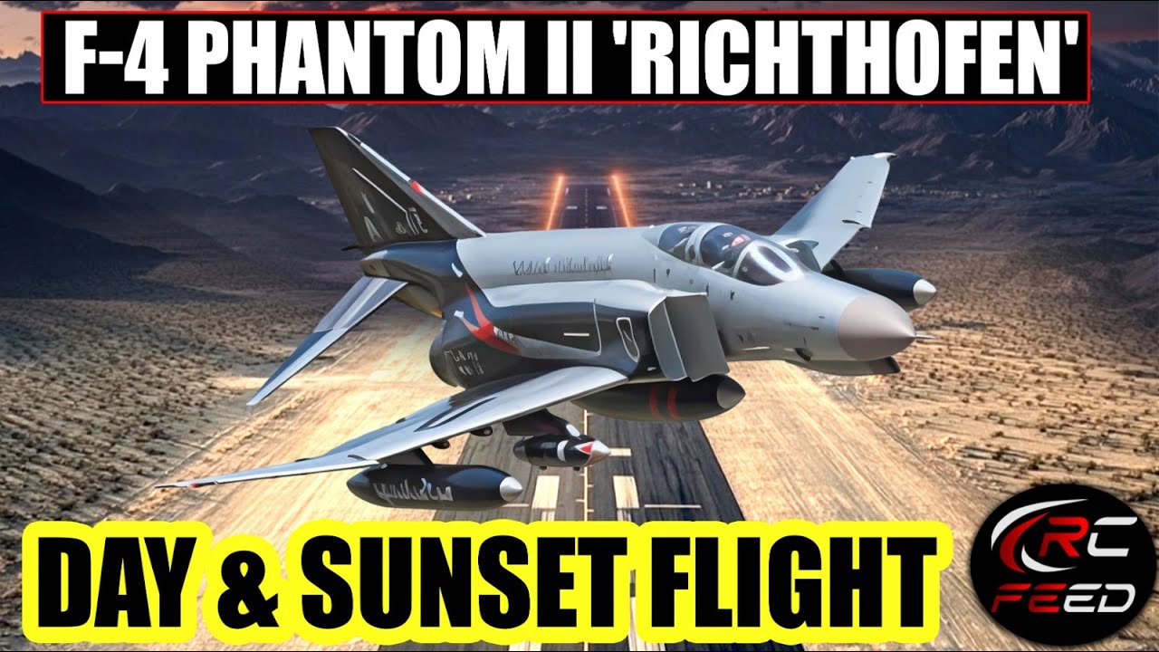 Max Chrubasik CARF F-4 Phantom II Day and Sunset Flight at Jets Over California 2025