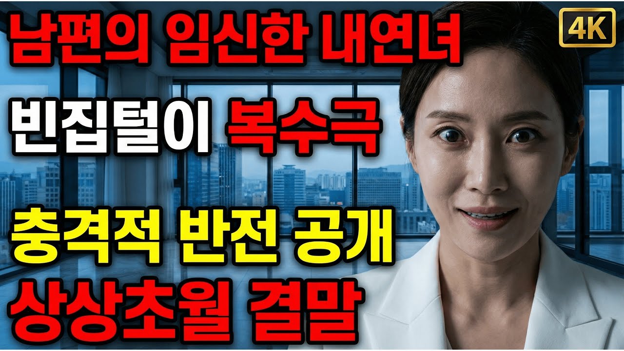 집안의 모든 가구와 혼수가 사라진 이유, 남편만 모르는 아내의 재혼