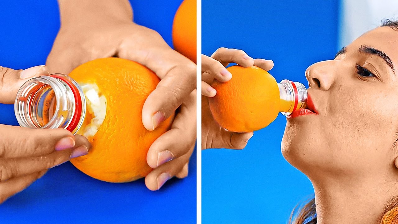 GENIALES IDEAS PARA FRUTAS Y VEGETALES || SENCILLOS TIPS PARA PELAR