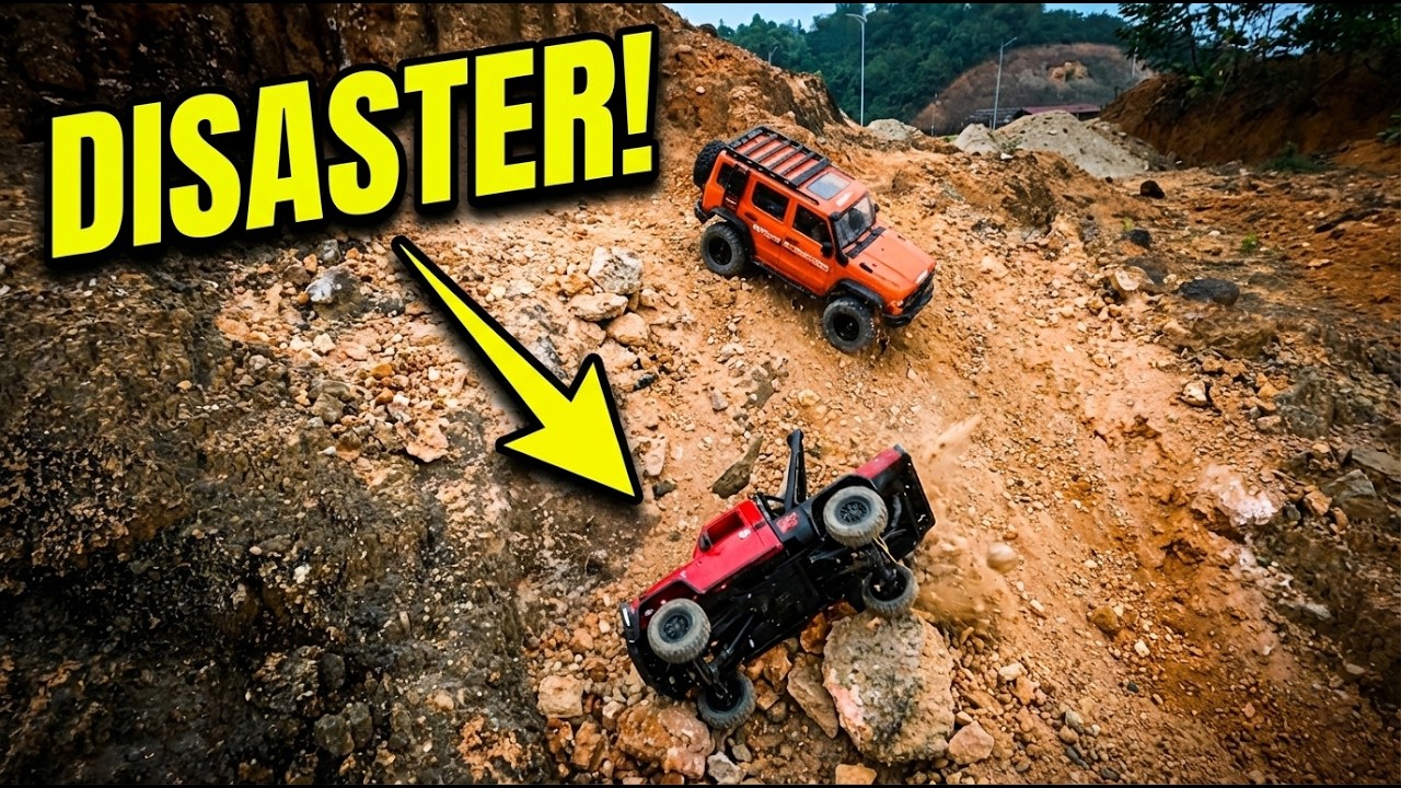 IMPOSSIBLE Mini RC Hill Climb! Steep Dirt Mountain & Epic Flips