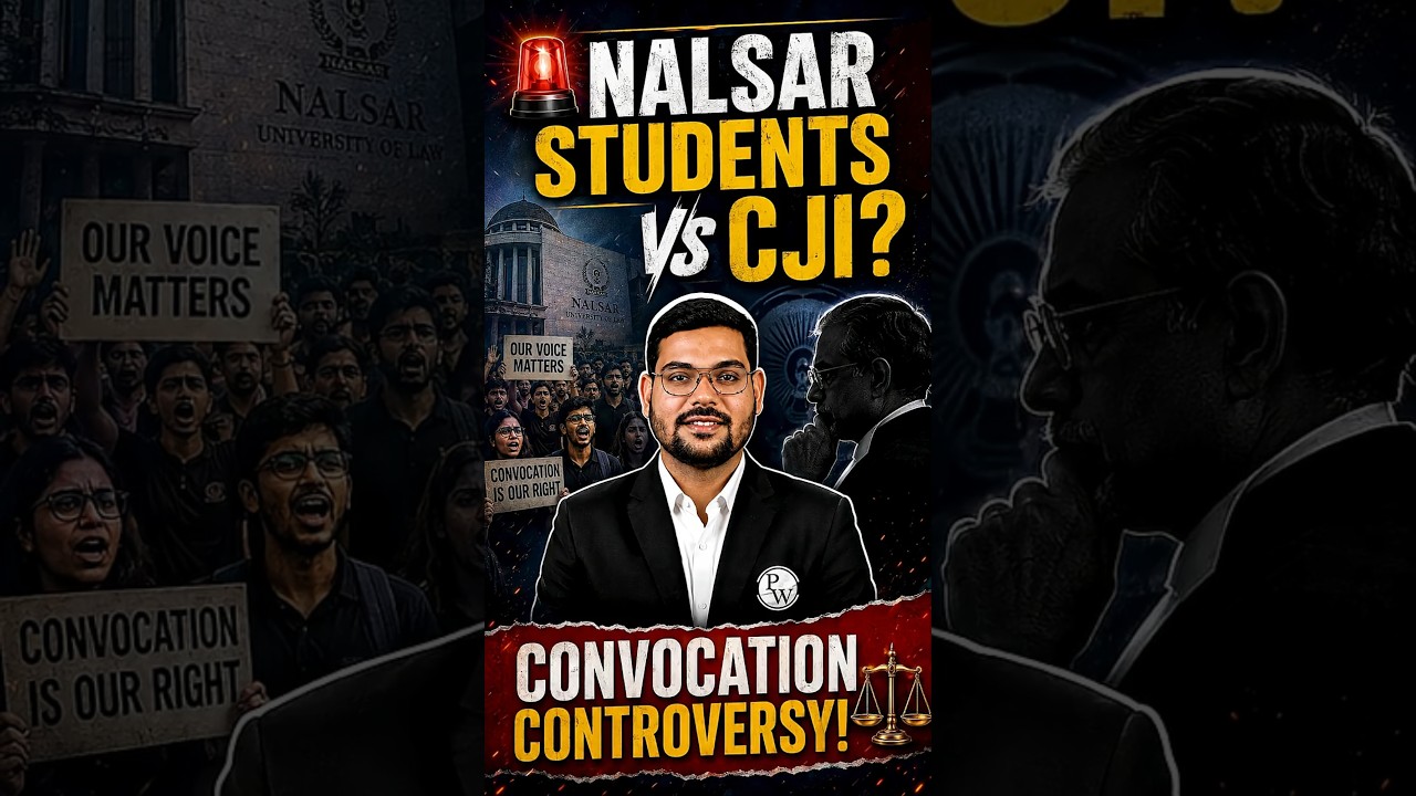 NALSAR Students Oppose CJI Surya Kant as Convocation Chief Guest | Constitutional Debate Explained