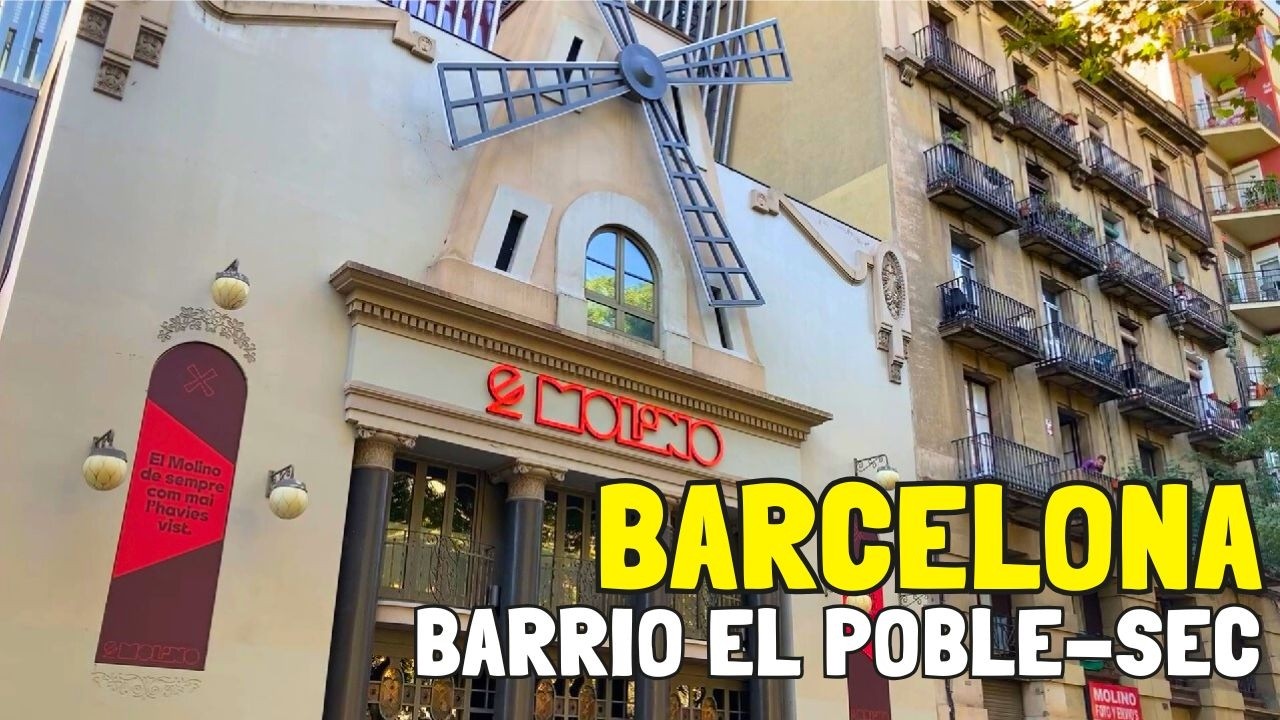 [BARCELONA] BARRIO EL POBLE-SEC | Calle Blai y sus Bares de Pintxos | Walking Tour Noviembre 2024