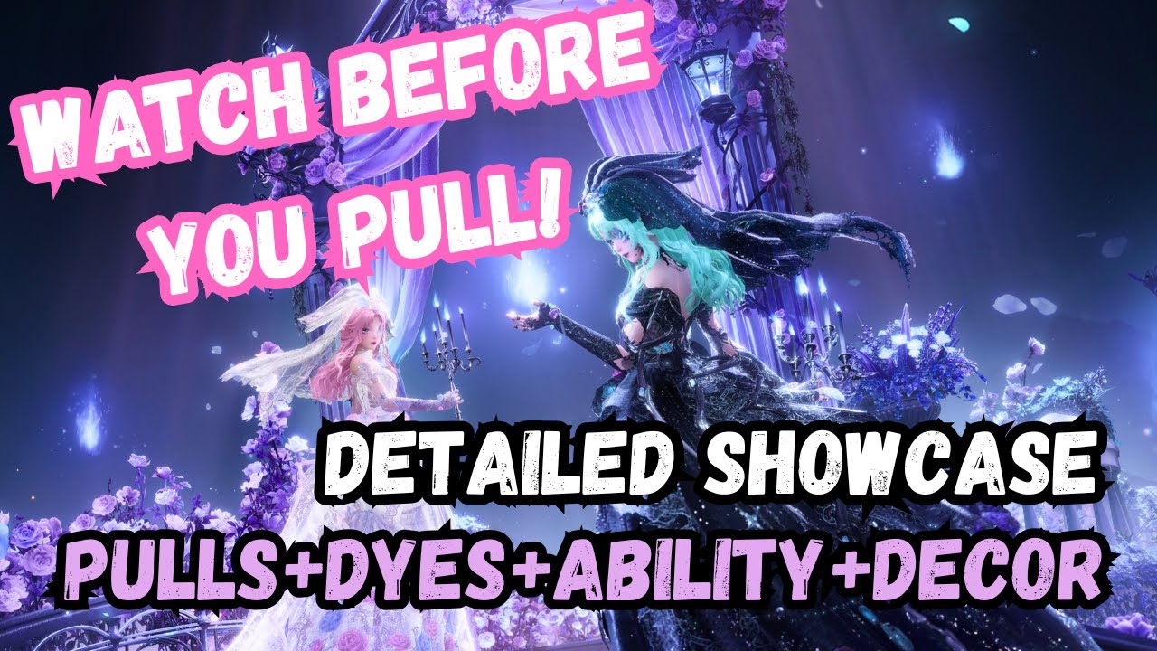 Pull for GOTH BRIDE? Nameless, Selfless Pulls, DETAILED Dyes, Ability, Decor | Infinity Nikki 1.11