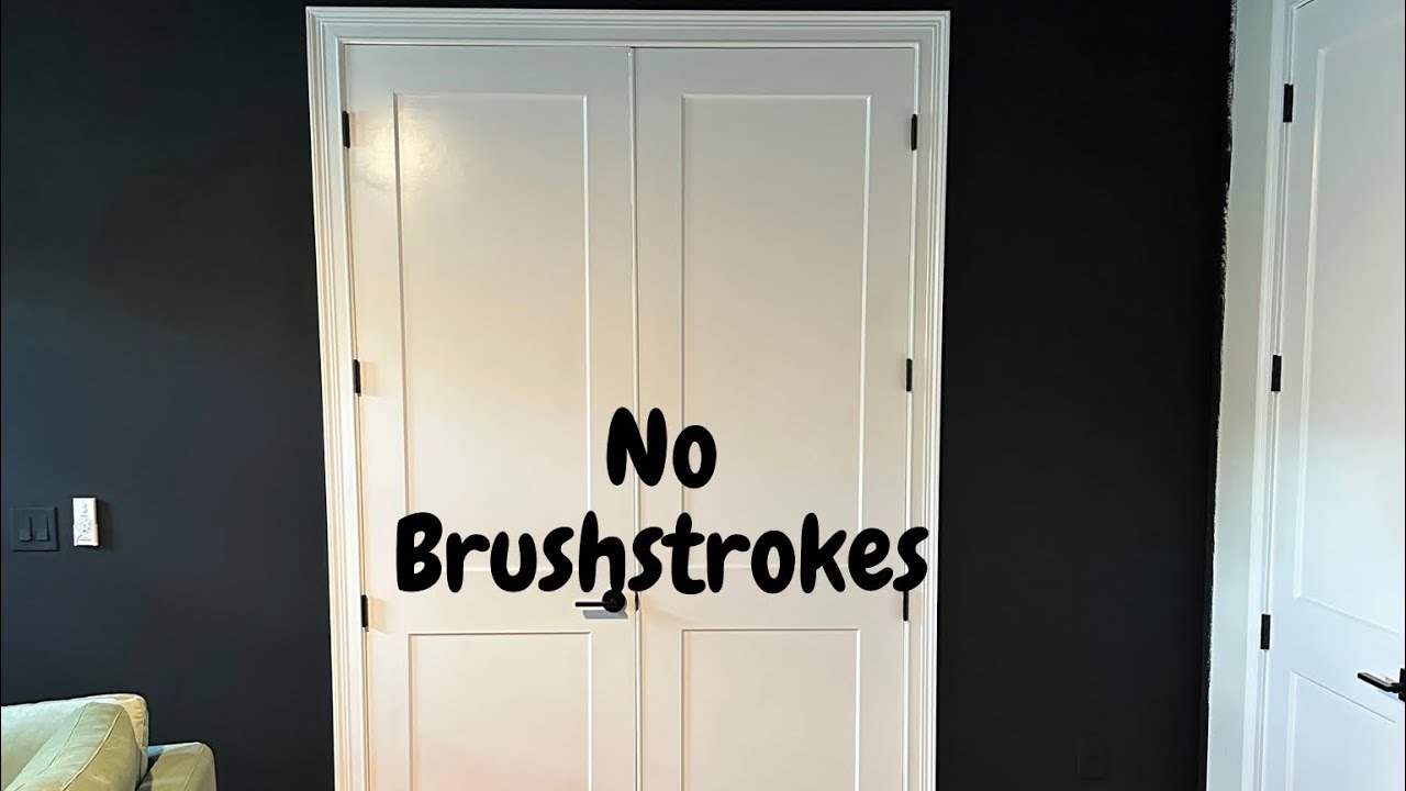 Paint a Smooth Door Without Brushstrokes - Spencer Colgan