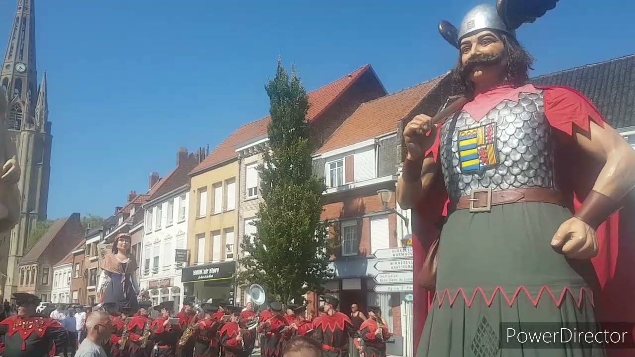 Ducasse de Steenvoorde - Danses des Geants Steenvoordois