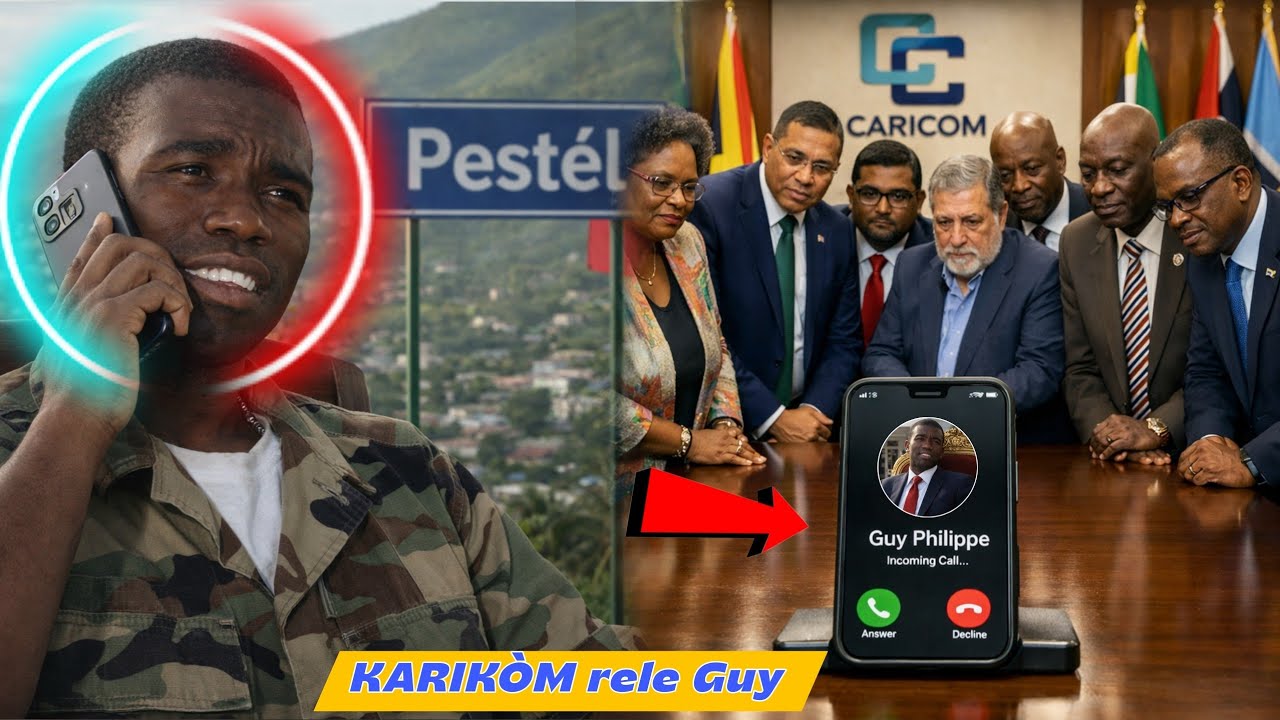 1 Fev Karikòm envite Guy Philippe chita, Guy fè apèl ak tout jèn ak militè ki renmen peyi a