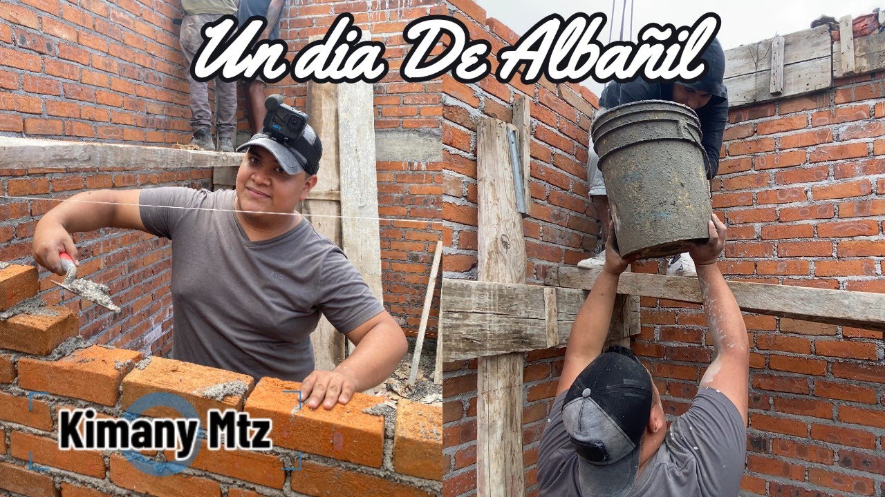 Así es un Dia trabajando Como ALBAÑIL Pt 2