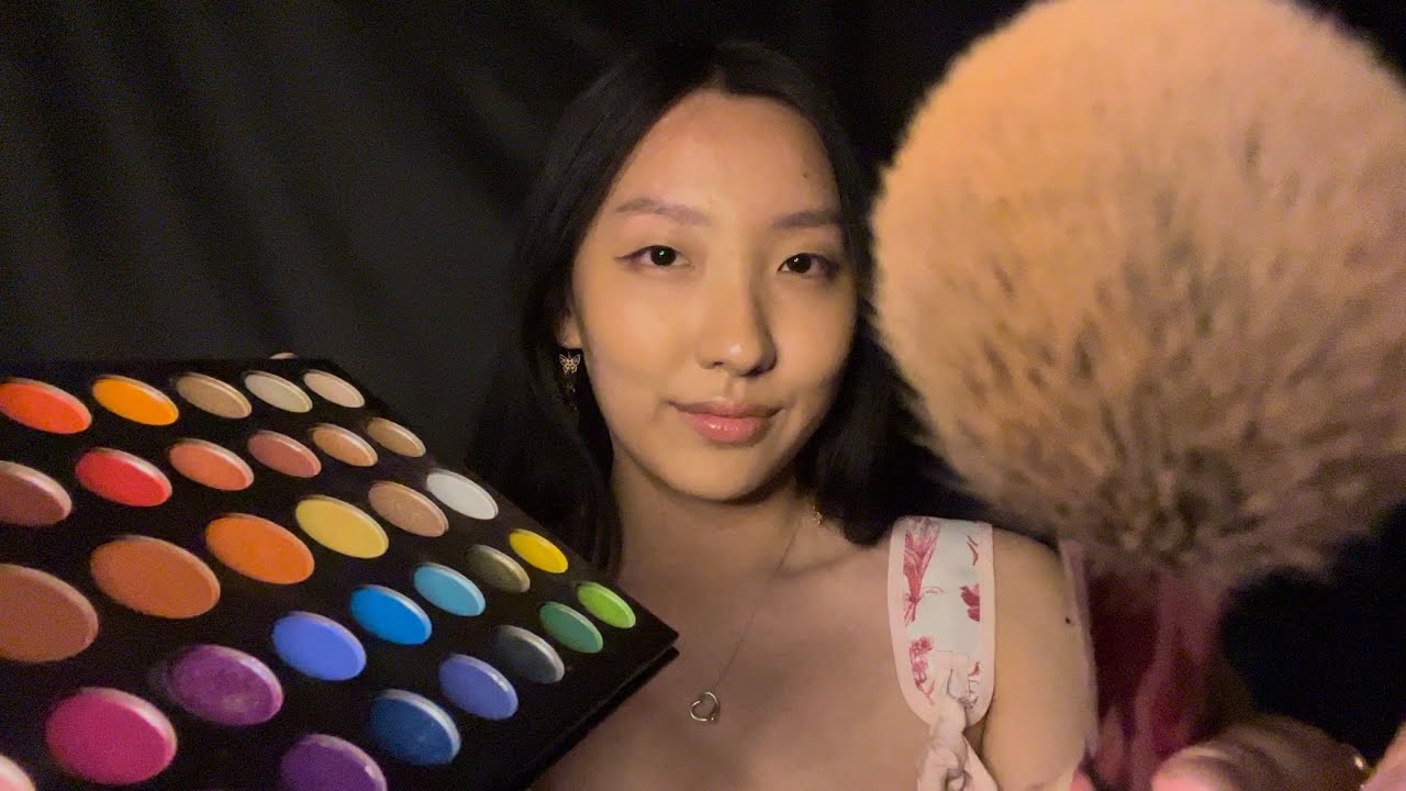 ASMR Популярная Девушка сделает тебя гламурной 🤭 (ролевая игра с многослойным макияжем)